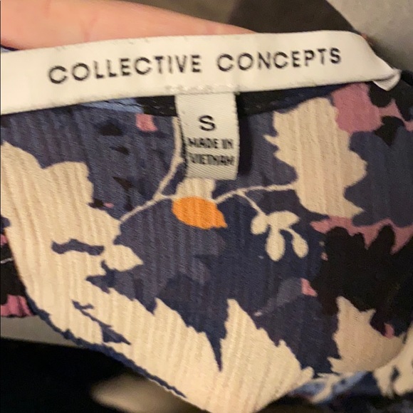 Floral v neck Jumper - Picture 4 of 5